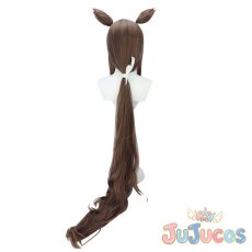 画像4: アドマイヤベガ　制服　コスプレウィッグ　ウマ娘プリティーダービー　コスプレ鬘　JUJUcosplay (4)