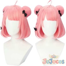 画像1: VTuber　笹木咲　三周年　制服　コスプレウィッグ　バーチャルYouTuber　コスプレ鬘　JUJUcosplay (1)