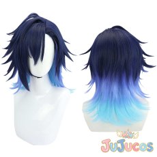 画像1: VTuber　Yugo Asuma(遊間ユーゴ)　コスプレウィッグ　バーチャルYouTuber　コスプレ鬘　JUJUcosplay (1)