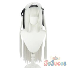 画像2: VTuber　神楽めあ　新衣装　コスプレウィッグ　バーチャルYouTuber　コスプレ鬘　JUJUcosplay (2)