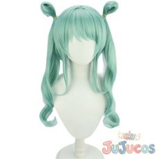 画像2: Vivid BAD SQUAD　初音ミク　コスプレウィッグ　プロジェクトセカイ カラフルステージ！ feat. 初音ミク　コスプレ鬘　JUJUcosplay (2)