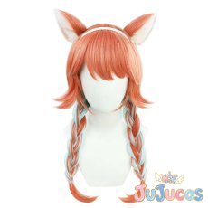 画像2: VTuber　小鳥遊キアラ　新衣装　コスプレウィッグ　バーチャルYouTuber　コスプレ鬘　JUJUcosplay (2)