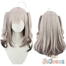 画像1: Vtuber　健屋花那　新衣装　コスプレウィッグ　バーチャルYouTuber　コスプレ鬘　JUJUcosplay (1)