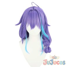 画像2: VTuber　水無世燐央　コスプレウィッグ　バーチャルYouTuber　コスプレ鬘　JUJUcosplay (2)