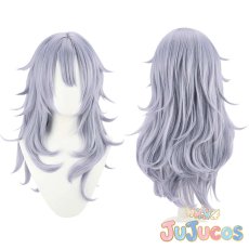 画像1: VTuber　狐坂ニナ　コスプレウィッグ　バーチャルYouTuber　コスプレ鬘　JUJUcosplay (1)