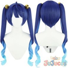 画像1: VTuber　天宮こころ　初期衣装　コスプレウィッグ　バーチャルYouTuber　コスプレ鬘　JUJUcosplay (1)