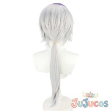 画像3: Vtuber　弦月藤士郎　コスプレウィッグ　バーチャルYouTuber　コスプレ鬘　JUJUcosplay (3)