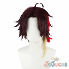 画像2: VTuber　三枝明那　新衣装　コスプレウィッグ　バーチャルYouTuber　コスプレ鬘　JUJUcosplay (2)