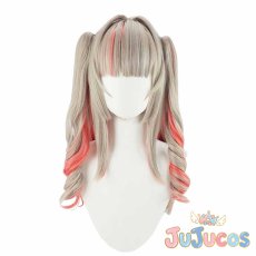 画像2: VTuber　魔界ノりりむ　コスプレウィッグ　バーチャルYouTuber　コスプレ鬘　JUJUcosplay (2)