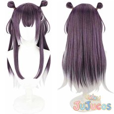 画像1: VTuber　海妹四葉　コスプレウィッグ　バーチャルYouTuber　コスプレ鬘　JUJUcosplay (1)