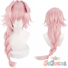 画像1: ゴールデングロー(Goldenglow)　コスプレウィッグ　アークナイツ　コスプレ鬘　JUJUcosplay (1)