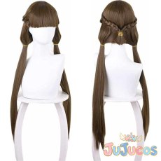 画像1: Liella!　桜小路きな子　コスプレウィッグ　ラブライブ！スーパースター!!　コスプレ鬘　JUJUcosplay (1)