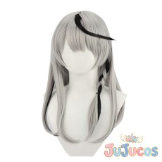 画像2: VTuber　沙花叉クロヱ　ロングヘア　コスプレウィッグ　バーチャルYouTuber　コスプレ鬘　JUJUcosplay (2)