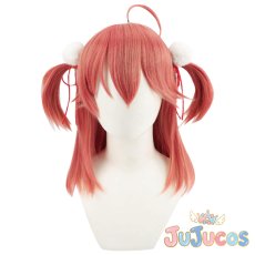 画像2: VTuber　さくらみこ　エリート巫女的戦闘服　コスプレウィッグ　バーチャルYouTuber　コスプレ鬘　JUJUcosplay (2)