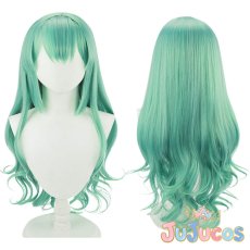 画像1: VTuber　フィナーナ・竜宮(Finana Ryugu)　通常　コスプレウィッグ　バーチャルYouTuber　コスプレ鬘　JUJUcosplay (1)