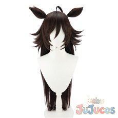画像2: ミスターシービー　コスプレウィッグ　ウマ娘プリティーダービー　コスプレ鬘　JUJUcosplay (2)