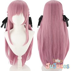 画像1: VTuber　みけねこ　コスプレウィッグ　バーチャルYouTuber　コスプレ鬘　JUJUcosplay (1)