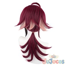 画像3: 鹿野院平蔵　コスプレウィッグ　原神(げんしん)　コスプレ鬘　JUJUcosplay (3)