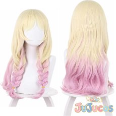 画像1: Liella!　鬼塚夏美　コスプレウィッグ　ラブライブ！スーパースター!!　コスプレ鬘　JUJUcosplay (1)