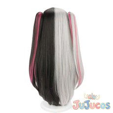 画像3: VTuber　夜見れな　軍服ワンピース　コスプレウィッグ　バーチャルYouTuber　コスプレ鬘　JUJUcosplay (3)