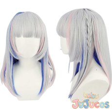 画像1: VTuber　天音かなた　ナース服　Aバ-ジョン　コスプレウィッグ　バーチャルYouTuber　コスプレ鬘　JUJUcosplay (1)