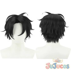画像1: 夜守コウ　コスプレウィッグ　よふかしのうた　コスプレ鬘　JUJUcosplay (1)