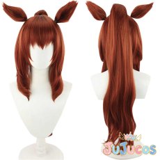 画像1: マルゼンスキー　水着　コスプレウィッグ　ウマ娘プリティーダービー　コスプレ鬘　JUJUcosplay (1)