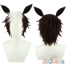 画像1: メジロライアン　コスプレウィッグ　ウマ娘プリティーダービー　コスプレ鬘　JUJUcosplay (1)