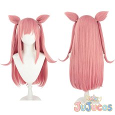 画像1: アグネスデジタル　コスプレウィッグ　ウマ娘プリティーダービー　コスプレ鬘　JUJUcosplay (1)