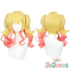 画像1: 虹野ゆめ　コスプレウィッグ　アイカツスターズ!　コスプレ鬘　JUJUcosplay (1)