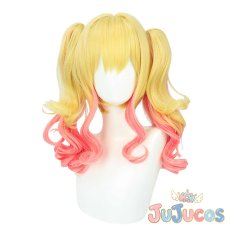 画像2: 虹野ゆめ　コスプレウィッグ　アイカツスターズ!　コスプレ鬘　JUJUcosplay (2)