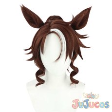 画像2: メジロパーマー　コスプレウィッグ　ウマ娘プリティーダービー　コスプレ鬘　JUJUcosplay (2)