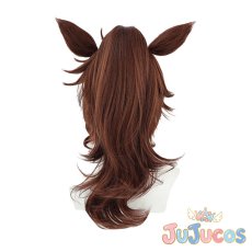 画像3: メジロパーマー　コスプレウィッグ　ウマ娘プリティーダービー　コスプレ鬘　JUJUcosplay (3)
