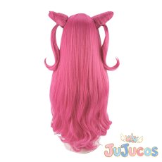 画像3: 和実ゆい(キュアプレシャス)　コスプレウィッグ　デリシャスパーティー?プリキュア　コスプレ鬘　JUJUcosplay (3)