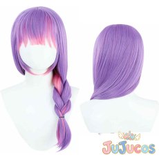 画像1: VTuber　常闇トワ　正月衣装　コスプレウィッグ　バーチャルYouTuber　コスプレ鬘　JUJUcosplay (1)