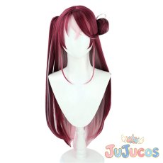 画像2: VTuber　宝鐘マリン　100万人記念衣装　コスプレウィッグ　バーチャルYouTuber　コスプレ鬘　JUJUcosplay (2)