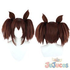 画像1: イナリワン　コスプレウィッグ　ウマ娘プリティーダービー　コスプレ鬘　JUJUcosplay (1)