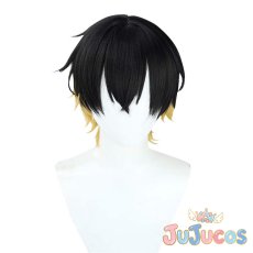 画像2: VTuber　夜十神封魔　コスプレウィッグ　バーチャルYouTuber　コスプレ鬘　JUJUcosplay (2)