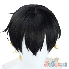 画像3: VTuber　夜十神封魔　コスプレウィッグ　バーチャルYouTuber　コスプレ鬘　JUJUcosplay (3)