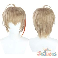 画像1: VTuber　風楽奏斗　コスプレウィッグ　バーチャルYouTuber　コスプレ鬘　JUJUcosplay (1)