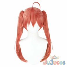 画像2: VTuber　さくらみこ　エリート巫女的戦闘服　コスプレウィッグ　バーチャルYouTuber　コスプレ鬘　JUJUcosplay (2)