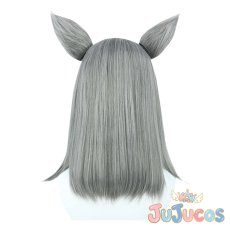 画像3: 砂狼シロコ　コスプレウィッグ　ブルーアーカイブ　コスプレ鬘　JUJUcosplay (3)