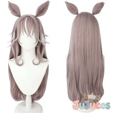 画像1: ワンダーアキュート　コスプレウィッグ　ウマ娘プリティーダービー　コスプレ鬘　JUJUcosplay (1)