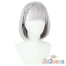 画像2: VTuber　白銀ノエル　制服　コスプレウィッグ　バーチャルYouTuber　コスプレ鬘　JUJUcosplay (2)