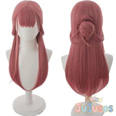 画像1: 陸八魔アル　コスプレウィッグ　ブルーアーカイブ　コスプレ鬘　JUJUcosplay (1)