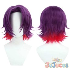 画像1: VTuber　渡会雲雀　コスプレウィッグ　バーチャルYouTuber　コスプレ鬘　JUJUcosplay (1)