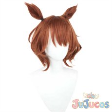 画像2: アストンマーチャン　コスプレウィッグ　ウマ娘プリティーダービー　コスプレ鬘　JUJUcosplay (2)