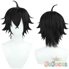 画像1: 水心子正秀　コスプレウィッグ　刀剣乱舞　コスプレ鬘　JUJUcosplay (1)