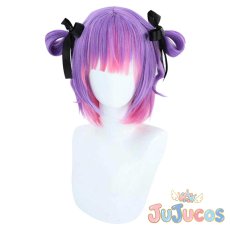 画像2: VTuber　常闇トワ　100万人記念　コスプレウィッグ　バーチャルYouTuber　コスプレ鬘　JUJUcosplay (2)