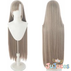 画像1: 一之瀬アスナ　コスプレウィッグ　ブルーアーカイブ　コスプレ鬘　JUJUcosplay (1)